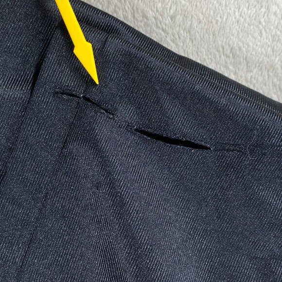 Vtg Minnetonka Skippers Hockey Jersey #17 Men's XL Blue Performance V Neck - Picture 10 of 12